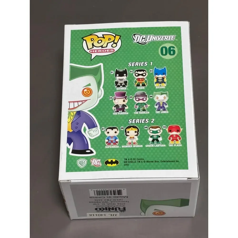 Funko Pop! Vinyl The Joker #06 DC Universe Heroes Comics Bobblehead